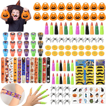 Halloween Kinder Mitgebsel Set Kostüm Party Taschen 162-teilig