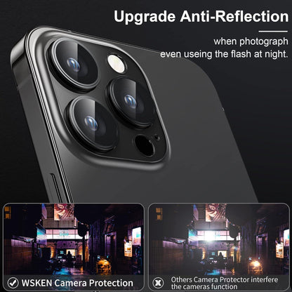WSKEN Kamera Schutz iPhone 14 Pro Max Kameraschutz 9H