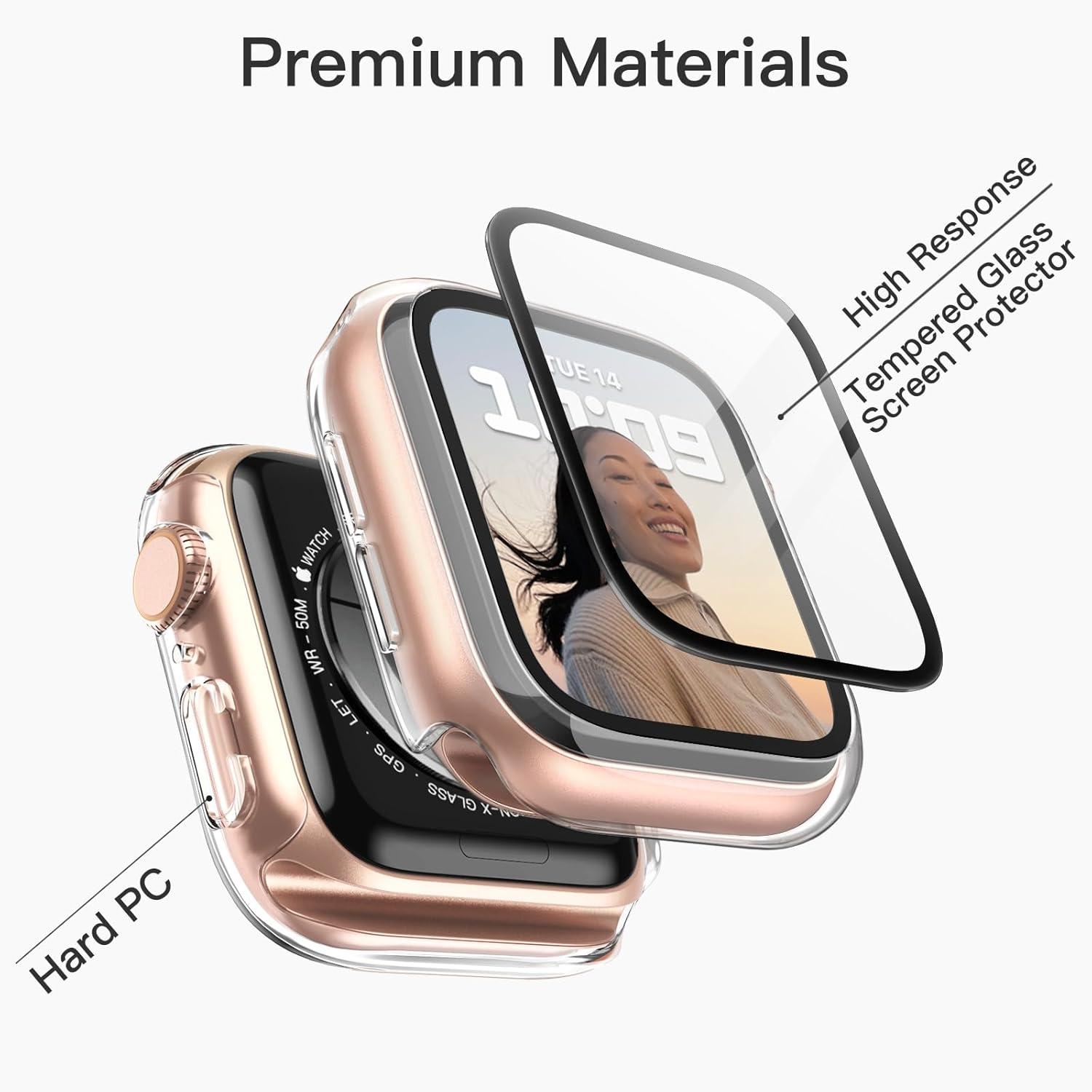 JETech Apple Watch SE Series 6 5 4 44mm Schutzhülle