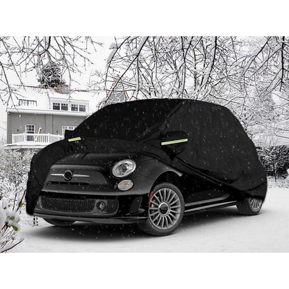 Wasserdichte Autoabdeckung Fiat 500 500C 500E Abarth 2007-2026
