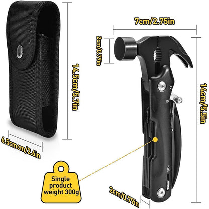 ZOOI Multitool 12 in 1 Camping Zubehör Gadgets Männer