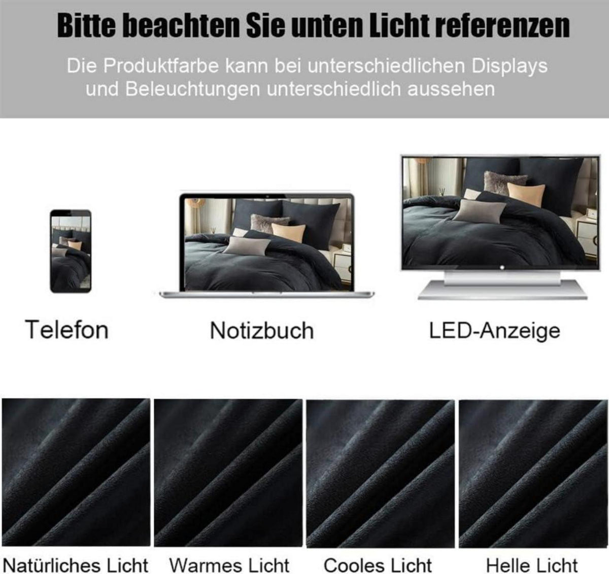 2er Set Kissenbezug 60x60 Schwarz Anthrazit Samt Zierkissenbezüge