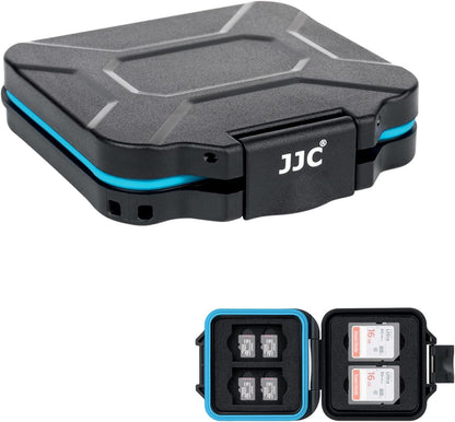 Speicherkarten Hülle für 4 SD und 8 Micro SD Karten, Stoßfest