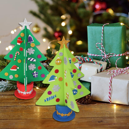 Gallop Chic Weihnachtsbaum Bastelset für Kinder, 6 Stück