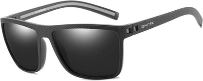 Polarisierte Sonnenbrille Herren TR90 Rahmen UV400 Schutz Quadrat