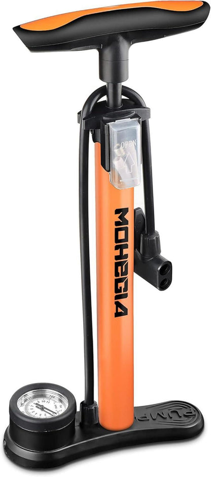 Fahrradpumpe Hochdruck Standpumpe 160 PSI mit Manometer