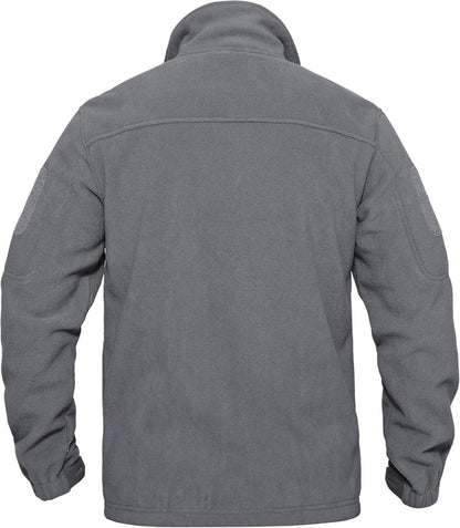 Herren Outdoor Fleecejacke Winddicht mit 7 Taschen