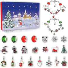 Adventskalender für Mädchen mit 22 Charms und 2 Armbänder