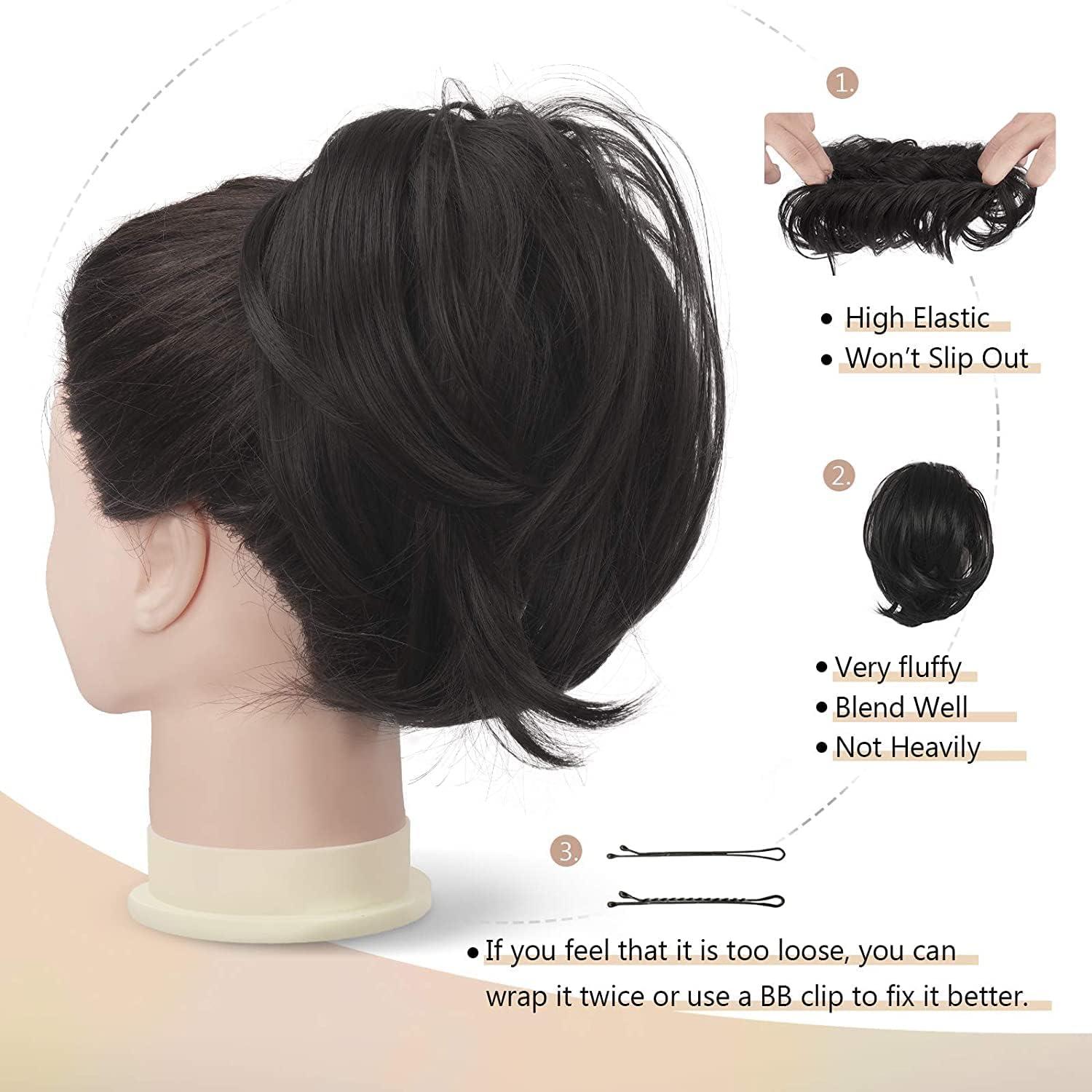 Haarteil Hair Extensions Haarknoten-Pferdeschwanz Verlängerung