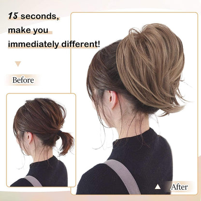 Synthetisches Haarteil Hair Extensions Pferdeschwanz 16H613 20cm Naturgetreu