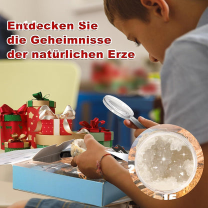 Adventskalender 2026 für Kinder mit Natürlichen Kristallen