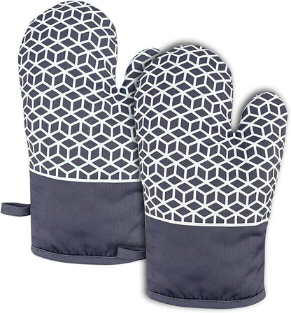 Ofenhandschuhe Hitzebeständige Silikon Anti-Rutsch 300°C