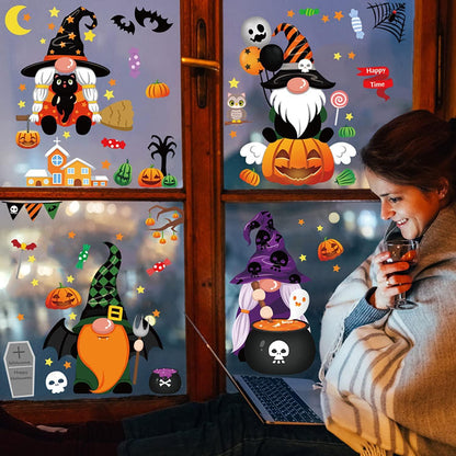 Halloween Window Stickers Decoration Sale Clearances