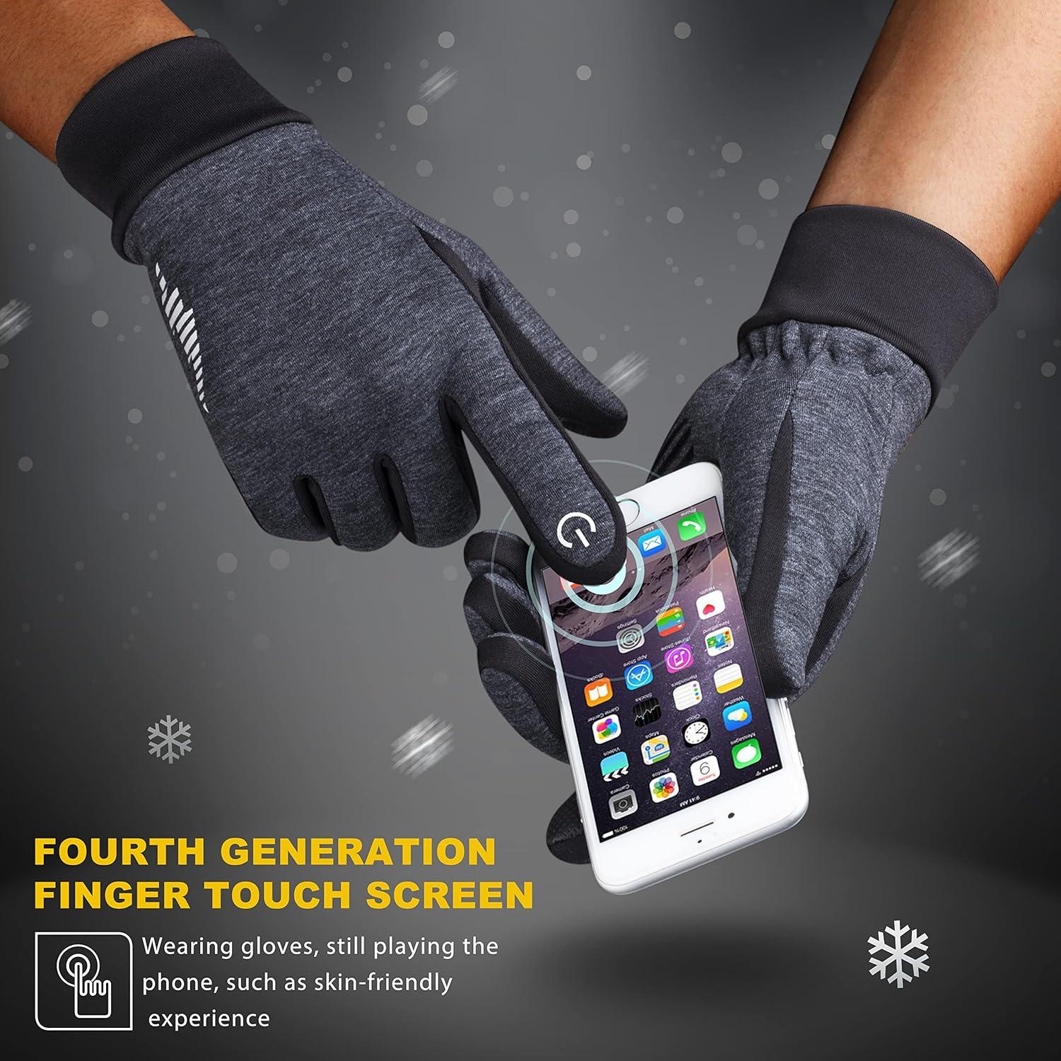 Winter Thermo Touchscreen Handschuhe Anti-Rutsch Winddicht SMRG102