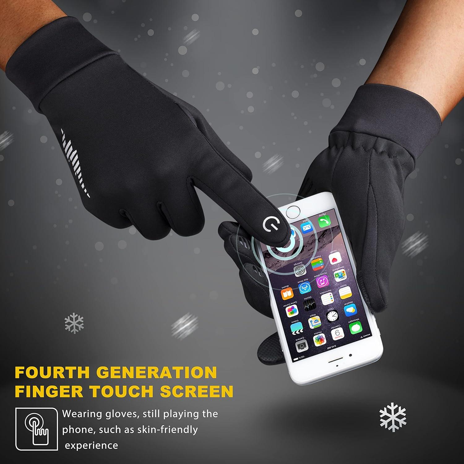 Winter Thermo Touchscreen Handschuhe Anti-Rutsch Winddicht SMRG102