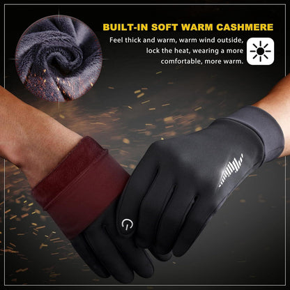 Winter Thermo-Handschuhe Herren Damen Touchscreen Anti-Rutsch