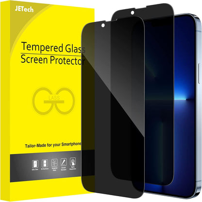 Sichtschutz Panzerglas Anti-Spy für iPhone 13 Pro Max 6,7 Zoll 2er