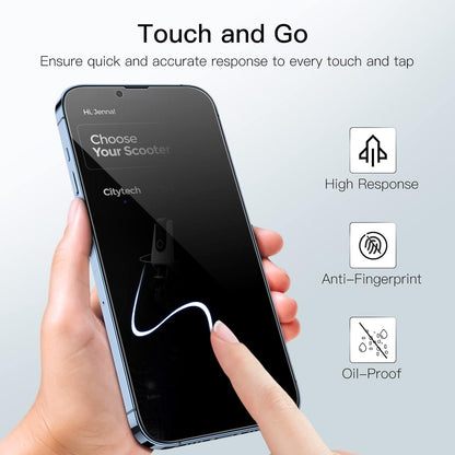 Sichtschutz Full Screen für iPhone 13 Pro Max 6,7 Zoll Anti-Spy Glas