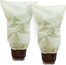 Winterschutz-Haube 2er Set 80x100cm Frostschutzvlies mit Zugband