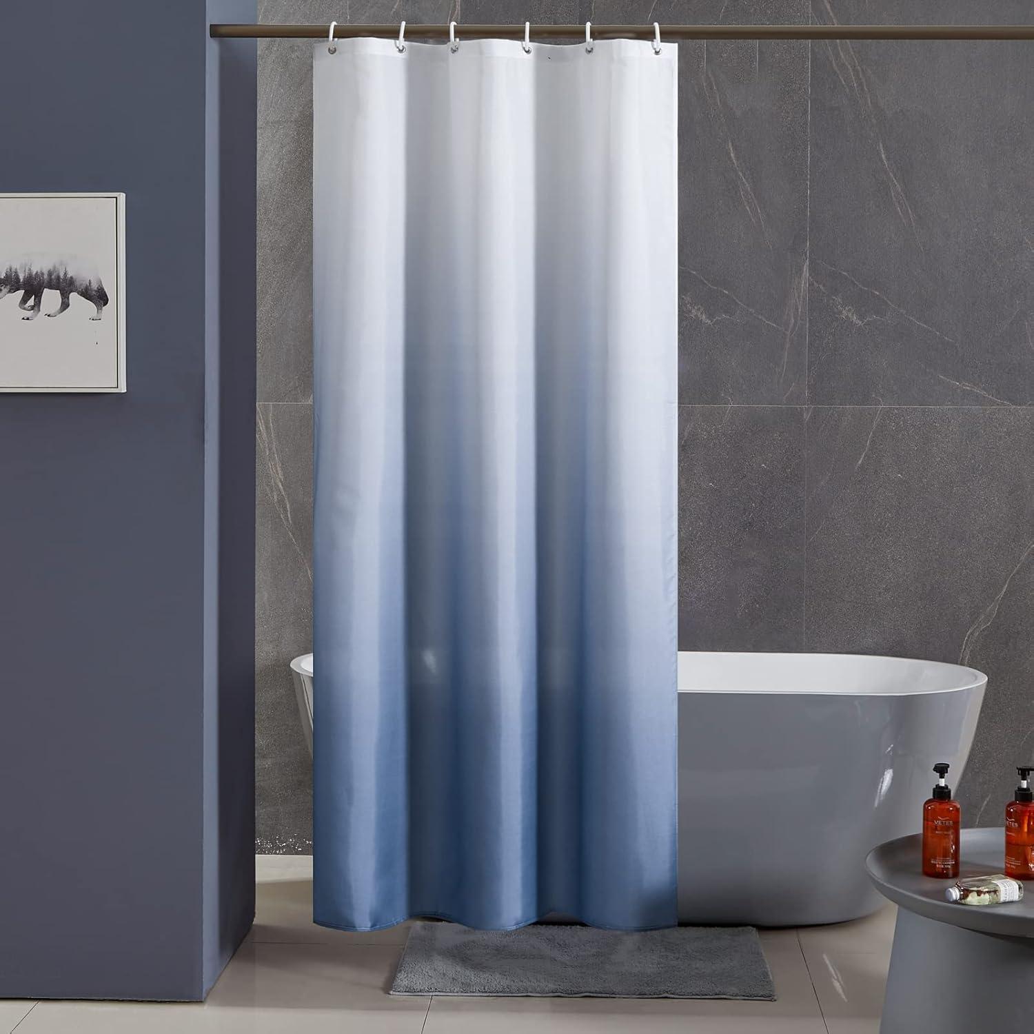 Duschvorhang Textil Anti-schimmel Wasserdicht Waschbar aus Polyester