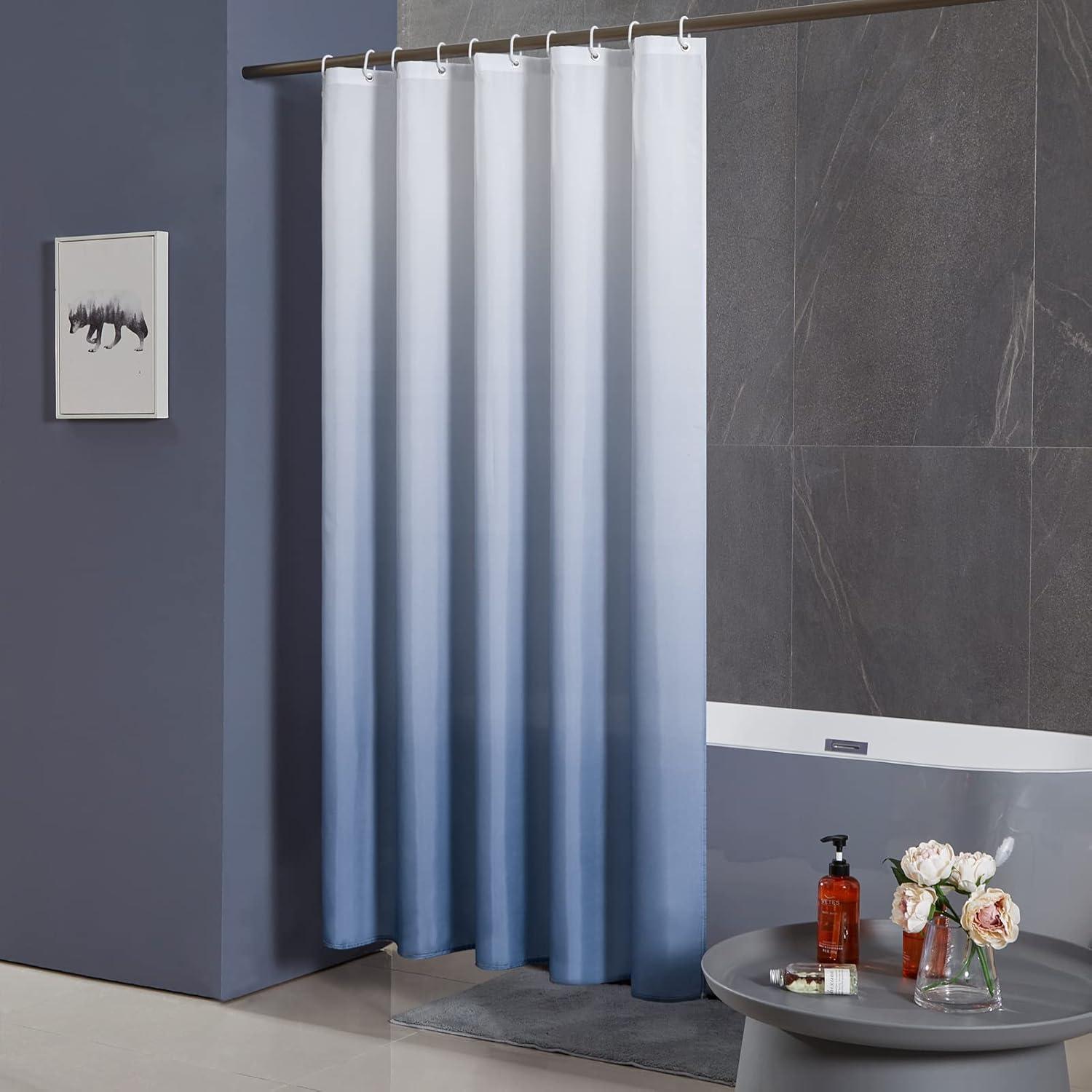 Furlinic Duschvorhang Textil Anti-schimmel Wasserdicht