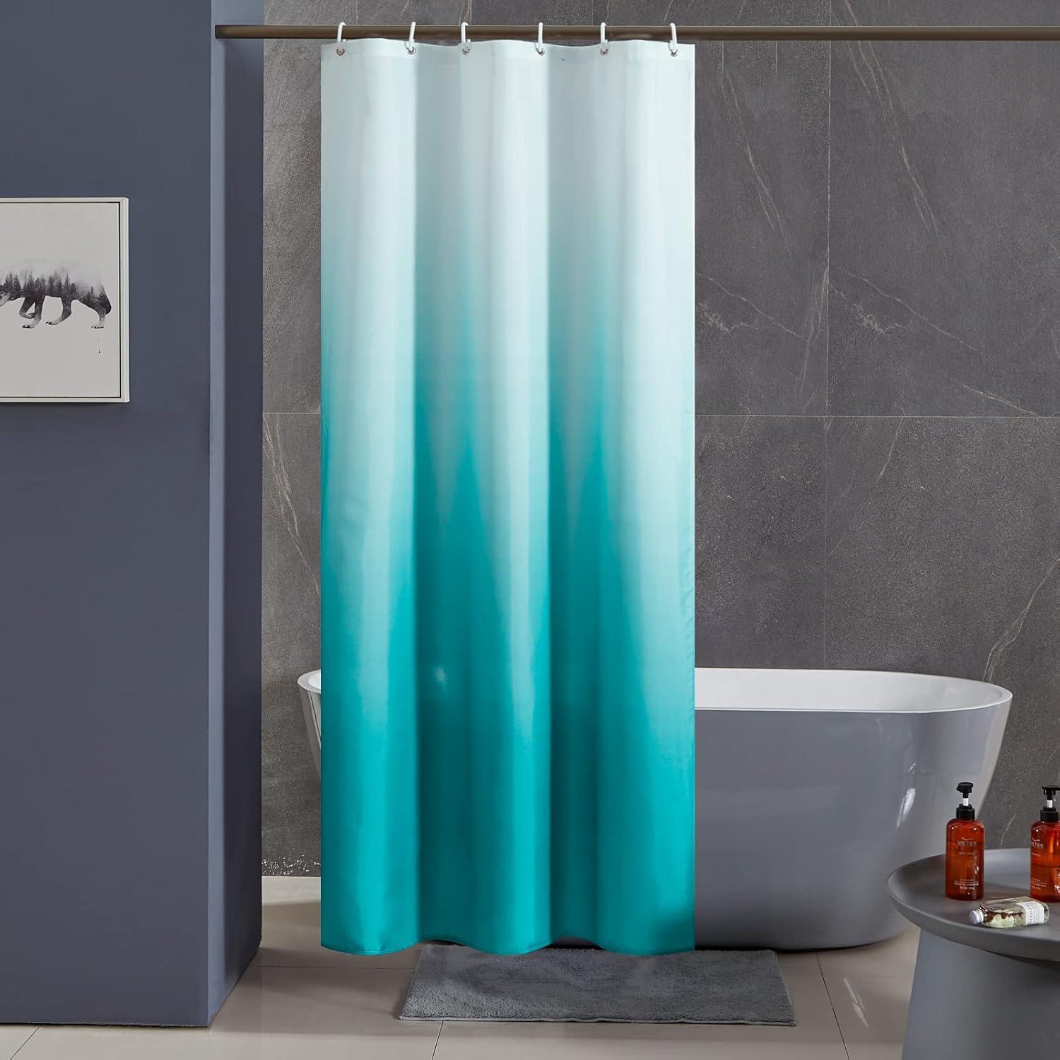 Duschvorhang Textil Anti-Schimmel Wasserdicht Waschbar Polyester