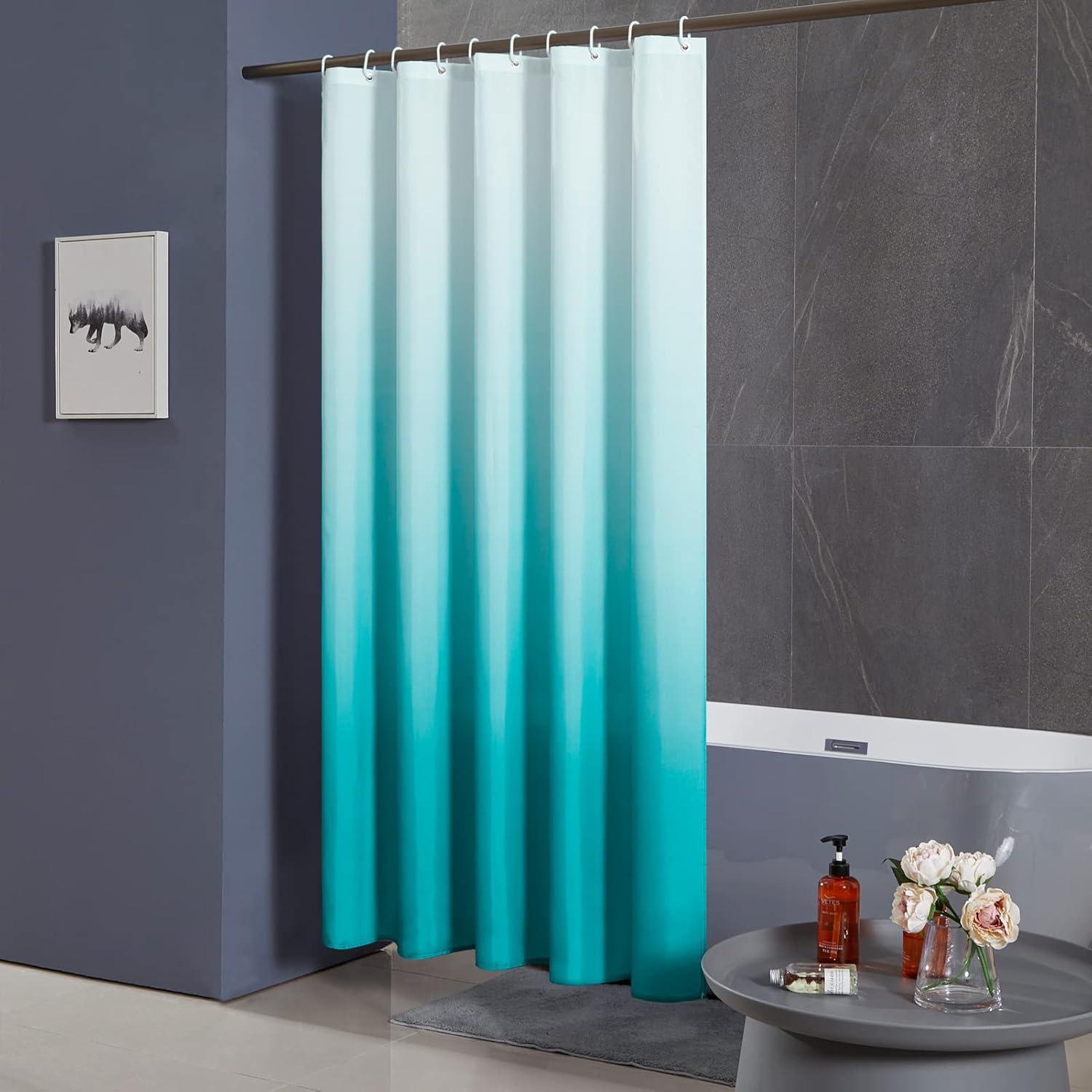 Furlinic Duschvorhang Textil Anti-schimmel Wasserdicht