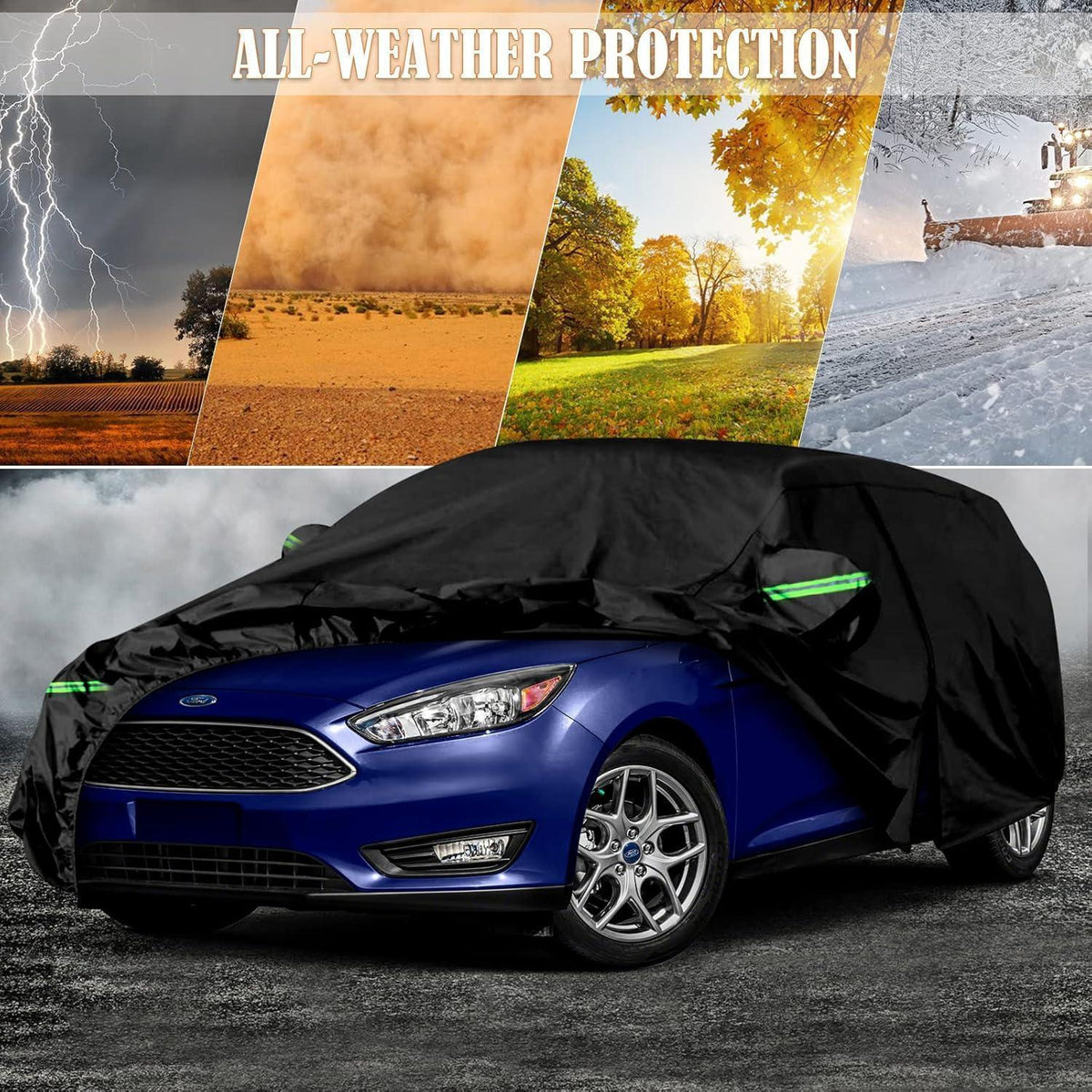 Auto Abdeckung Vollgarage für Ford Focus 2010-2022