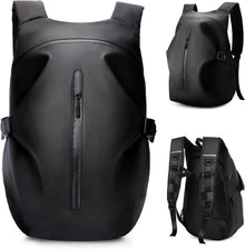 Motorradrucksack wasserdicht Helmrucksack Laptoptasche Schwarzes