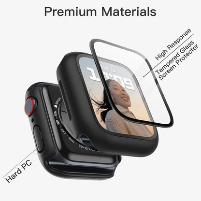 Schutzhülle Displayschutz Apple Watch Series 9 8 7 41mm