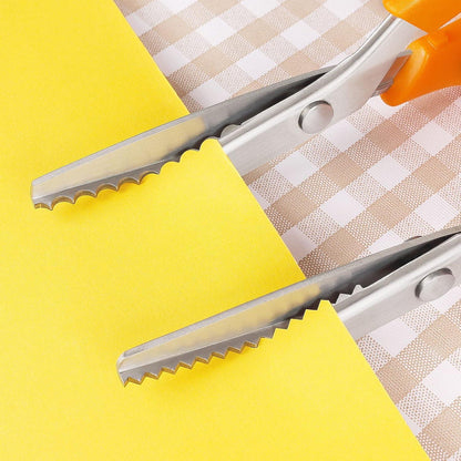 Zackenschere Set (2 Stück) Kanten geschnitten Stoff Papier
