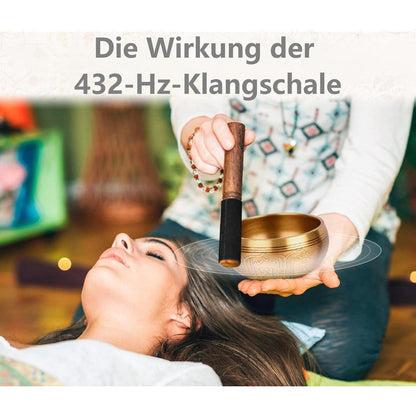 Tibetische Klangschale 9.5cm – Handgehämmert in Nepal für Meditation & Yoga