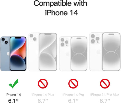 iPhone 14 6,1 Zoll Panzer Schutzfolie 3 Stück