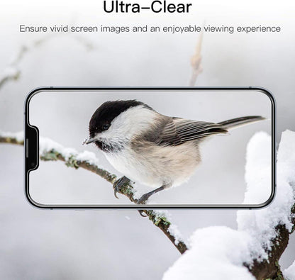 Panzer Schutzglas iPhone 14 6,1 Zoll Displayschutzfolie 3er Pack