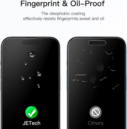 Displayschutzfolie iPhone 14 Pro Max 6,7 Zoll 9H Panzerglas HD Klar 3er Pack