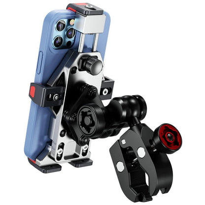 Motorrad Handyhalterung mit Vibrationsdämpfer & Diebstahlschutz