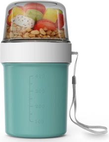 Müslibecher to Go Joghurtbecher 560ml+310ml Auslaufsicher@endif