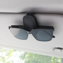 Magnetischer Leder Brillenhalter für Auto Sonnenblende