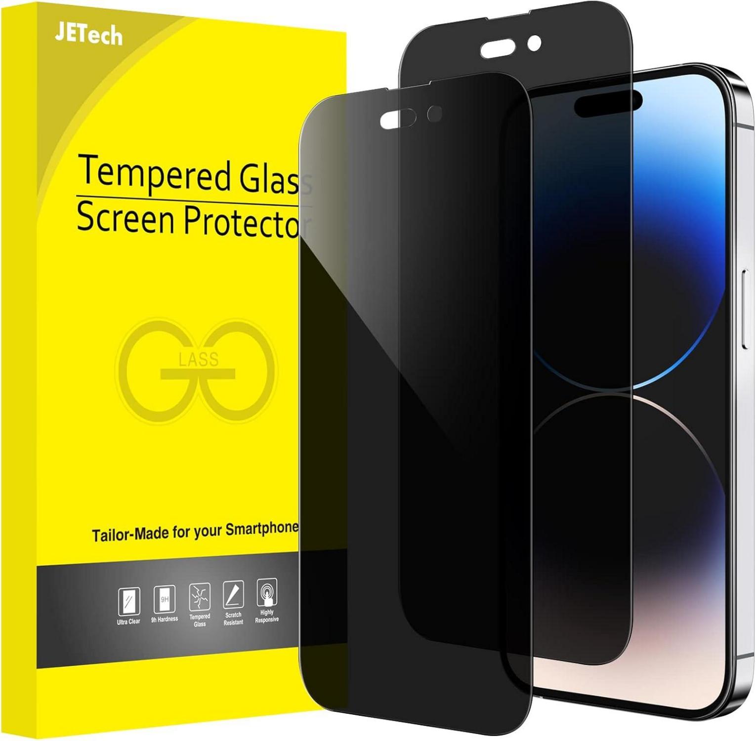 Sichtschutz Full Screen Anti-Spy Schutzfolie iPhone 14 Pro Max 6,7
