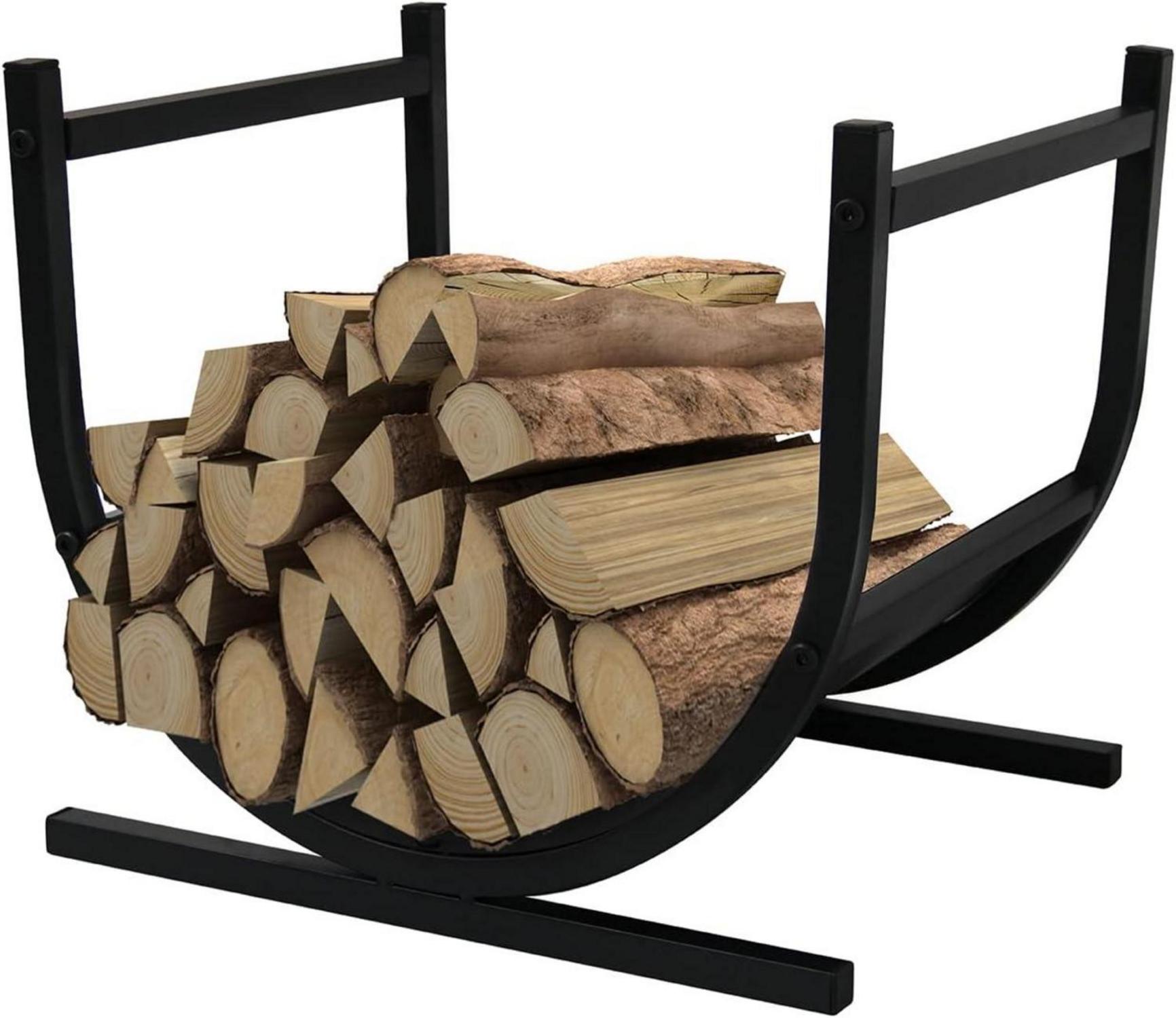Brennholzregal für Kaminholz 44,5 x 37,4 x 39,4CM U-förmiges