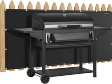 Hitzeschutz Grill Abdeckung für Geländer 90 x 180 cm Schwarz