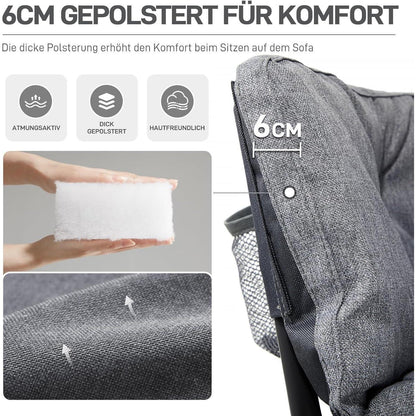 Campingstuhl Klappbar für 2 Personen Faltsofa Luxus XXL 2