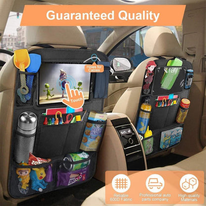 Auto Rückenlehnenschutz Organizer Wasserdicht 8 Taschen
