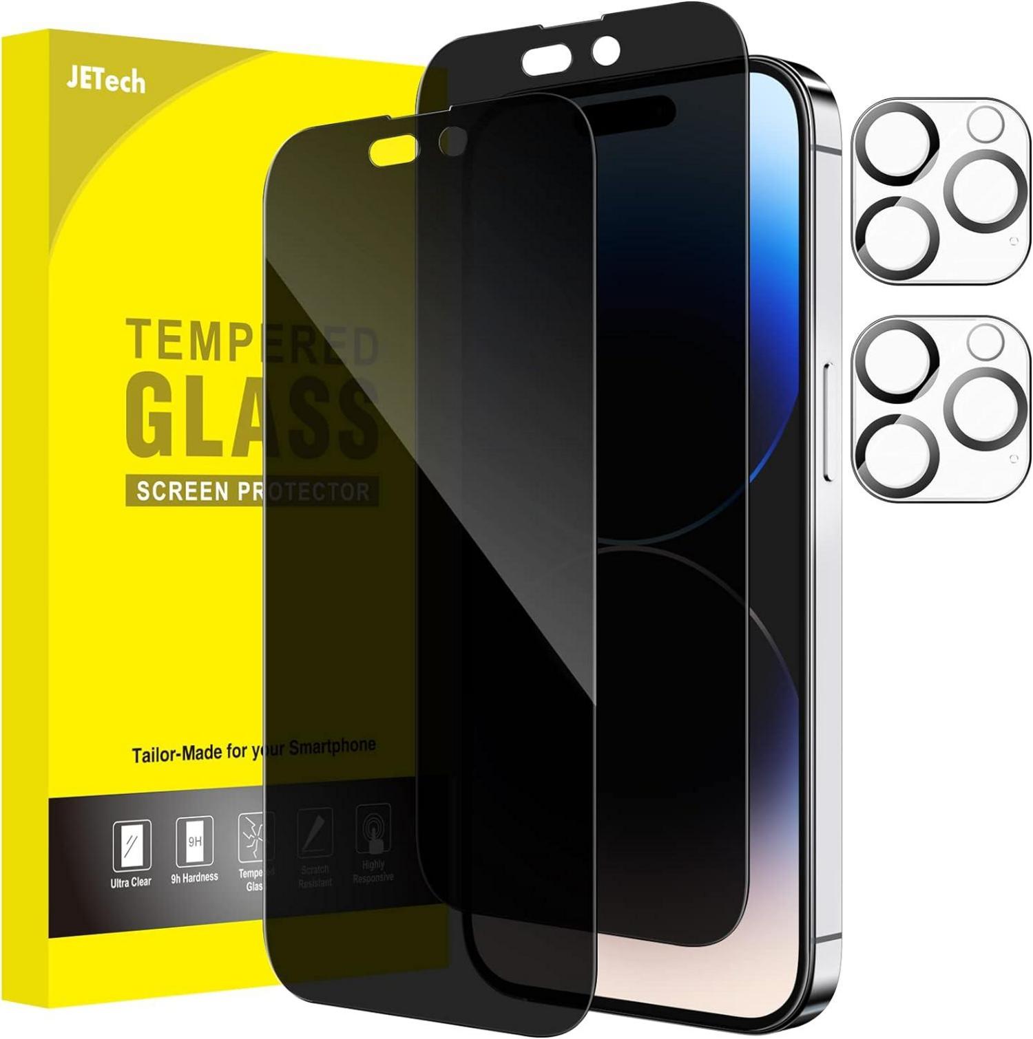 Sichtschutz Panzer Schutzglas Folie für iPhone 14 Pro Max 6,7 Zoll