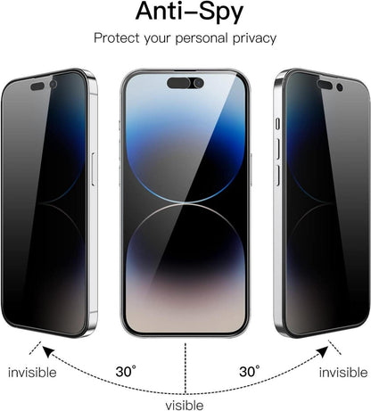Sichtschutz Panzer Schutzfolie für iPhone 14 Pro 6,1 Zoll