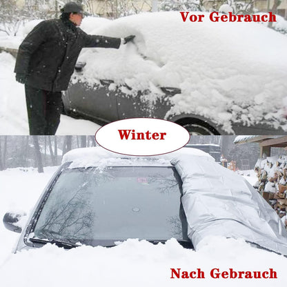 Frontscheibenabdeckung Auto Winter Frostabdeckung 150x100cm Sonnenschutz
