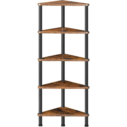 Hoobro Eckregal mit 5 Ebenen, Industrielles Standregal