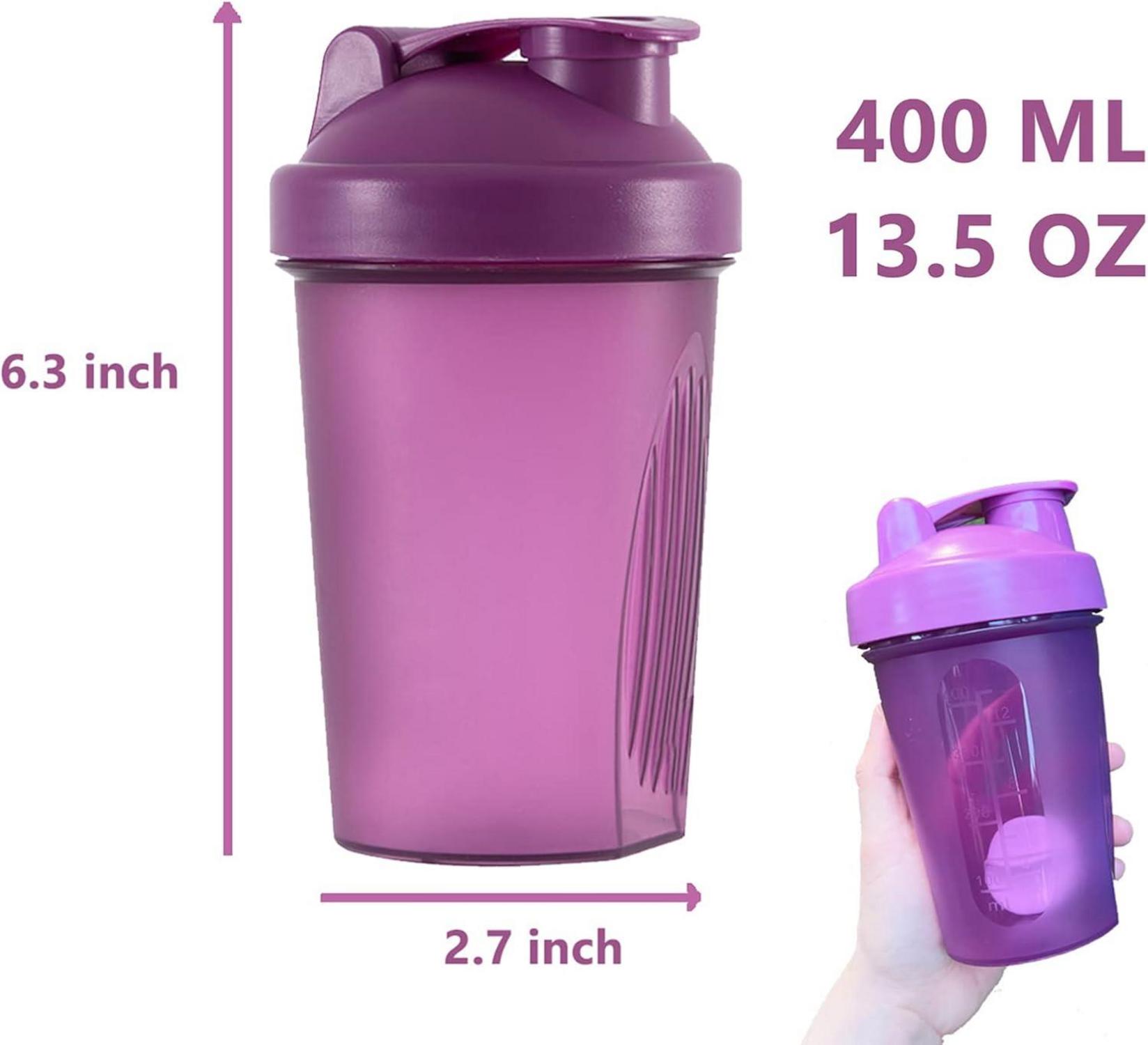 OOTD Protein Shaker Flasche 400 ml Auslaufsicher BPA frei