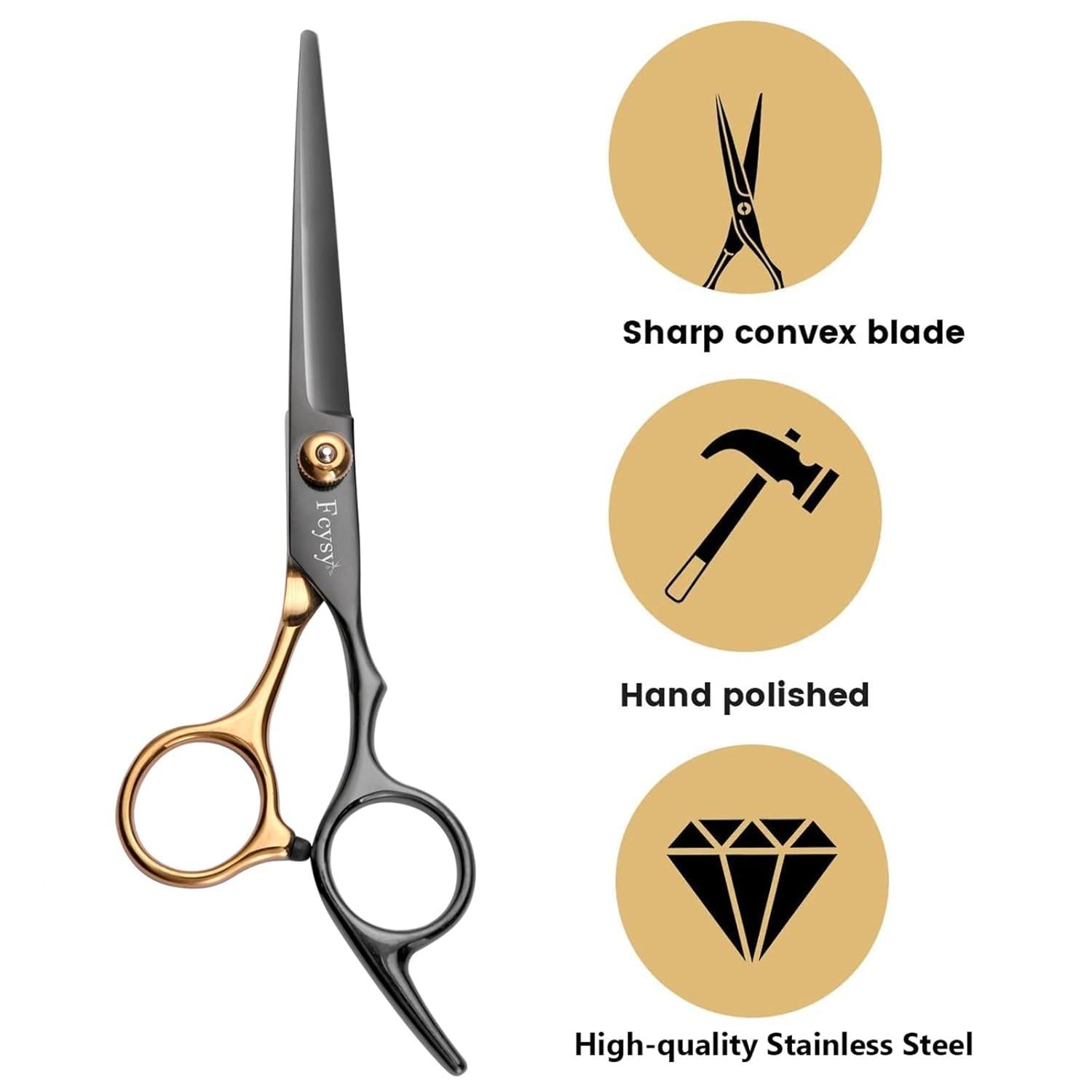 Professionelles Haarschneideset mit Friseurzubehör