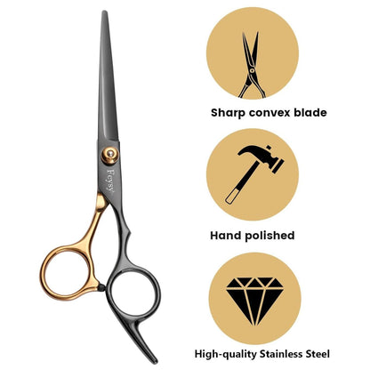 Professionelles Haarschneideset mit Friseurzubehör